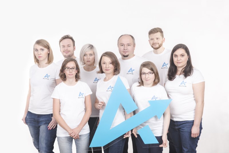 pracownicy Fundacji Alivia