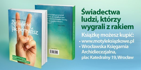 okładka książki świadectwa ludzi, którzy wygrali z rakiem